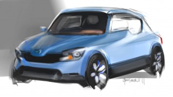 Skoda Concept Design Sketch