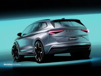 Skoda Enyaq Design Sketch