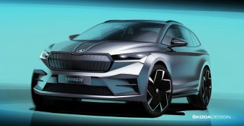 Skoda Enyaq Design Sketch