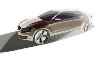 Skoda Octavia - Design Sketch