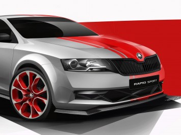 Skoda Rapid Sport Concept - Design Sketch