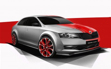 Skoda Rapid Sport Concept - Design Sketch