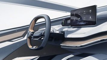 Skoda Vision iV Concept Interior Design Sketch Detail