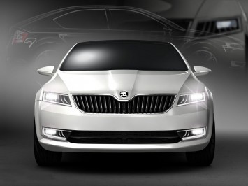 Skoda VisionD Concept Design Sketch