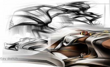 SPD - Bentley Concept - Interior Design Sketch