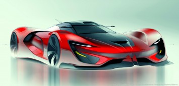 SRT Tomahawk Vision Gran Turismo Concept - Design Sketch