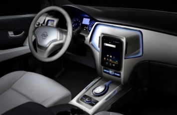 SsangYong KEV2 Concept interior design sketch