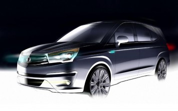 Ssangyong Rodius - Design Sketch