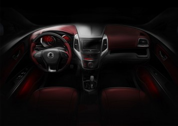 SsangYong Tivoli - Interior Design Sketch