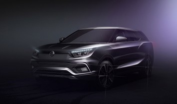 SsangYong Tivoli XLV Design Sketch Render