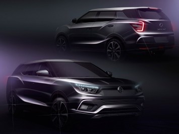 SsangYong Tivoli XLV Design Sketch Renders