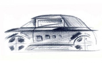 Suzuki Buddy Design Sketch