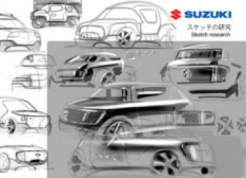 Suzuki Buddy Design Sketch