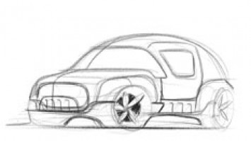 Suzuki Buddy Design Sketch