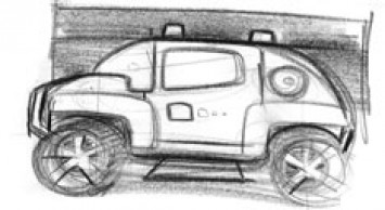 Suzuki Buddy Design Sketch