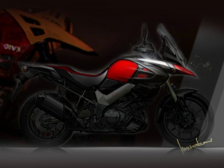 Suzuki V-Strom 1000: interview with the designer