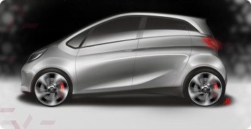 Tata Megapixel Concept - Design Sketch