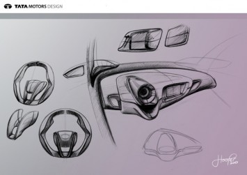 Tata Pixel Concept Interior Design Sketches