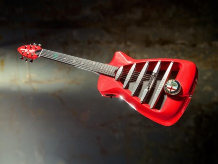 UK company creates the Alfa Romeo-inspired £4,000 guitar