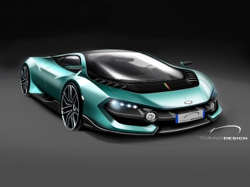 Torino Design Wildtwelve Concept - Design Sketch Render