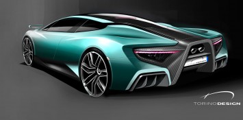 Torino Design Wildtwelve Concept - Design Sketch Render