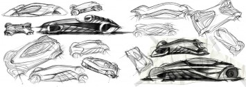 Touch Effect Concept First Design Sketches