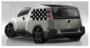 Toyota U2 Urban Utility Concept - Design Sketch