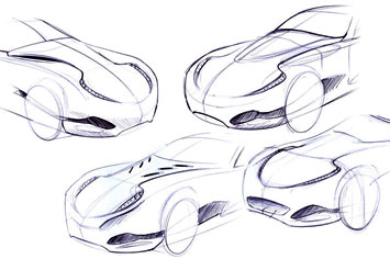 TVR Artemis Concept Design Sketches