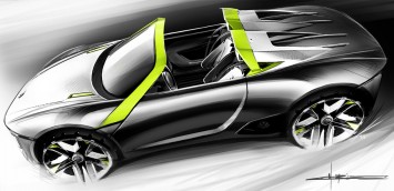 Volkswagen Ataraxia Concept Design Sketch Render