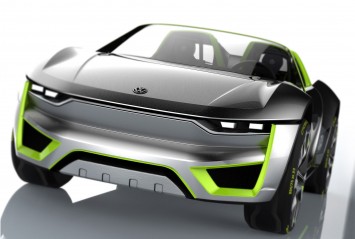 Volkswagen Ataraxia Concept Design Sketch Render