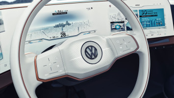 Volkswagen BUDD-e Concept - Interior Design Sketch Render