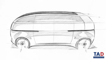 Volkswagen BULL.E Design Sketches by Mithun Ekanath