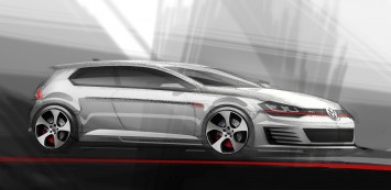 Volkswagen Design Vision GTI Design Sketch