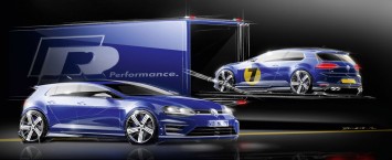 Volkswagen Golf R - Design Sketch