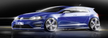 Volkswagen Golf R - Design Sketch