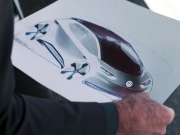 Volkswagen ID Design Sketch