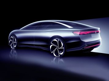 Volkswagen ID. AERO Design Sketch Render