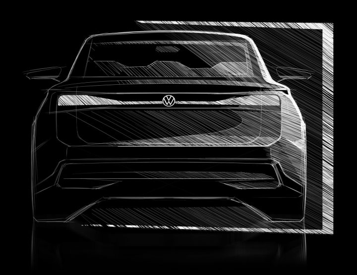 Volkswagen ID.7 Design Sketch