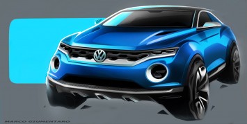 Volkswagen T-ROC Concept - Design Sketch