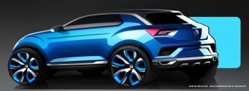 Volkswagen T-ROC Concept - Design Sketch