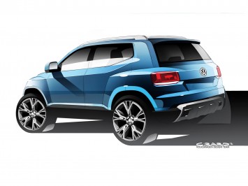 Volkswagen Taigun Concept - Design Sketch