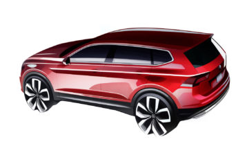 Volkswagen Tiguan Allspace Design Sketch