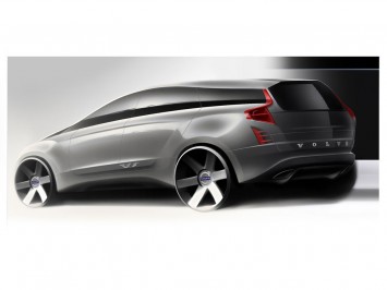 Volvo 2014 XC90 Design Sketch