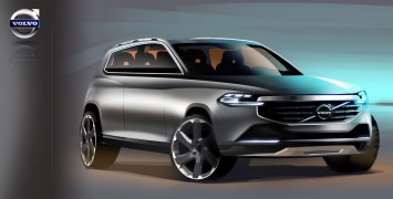 Volvo 2014 XC90 Design Sketch