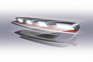 Volvo Concept You Headlight Design Sketch