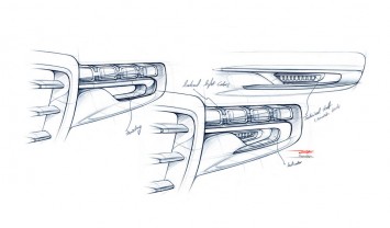 Volvo Concept You Headlight Design Sketch