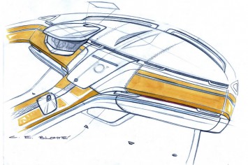 Volvo Concept You Interior Design Sketch