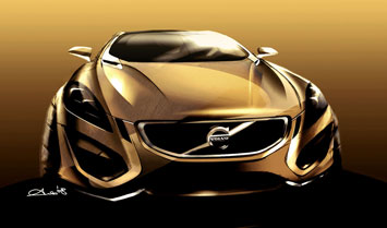 Volvo S60 Concept Design Sketch