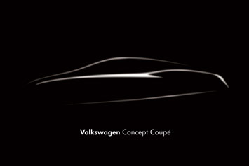 VW Coupe Concept Design Sketch