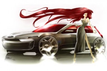 VW Design Sketch by Rodrigo Maggi